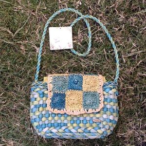 COPY - Cappelli straworld woven handbag !!